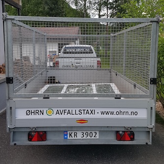 Avfallstaxi Drammen Hilux