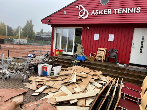 Avfallstaxi Asker Tennisklubb